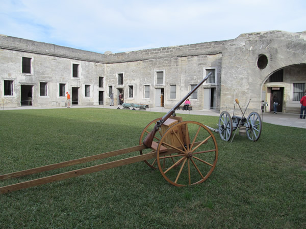 Fort at St, Augustine, FL