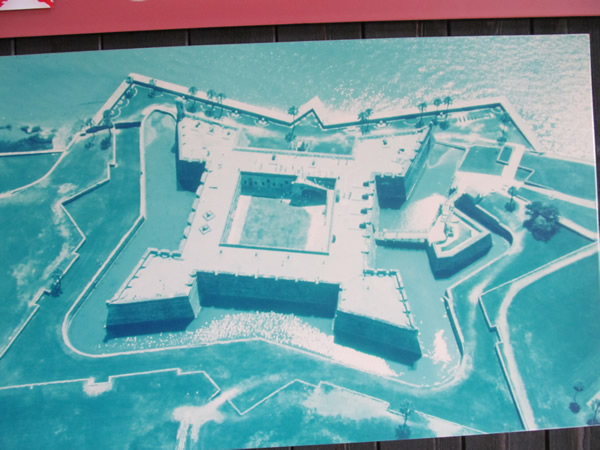 Fort at St, Augustine, FL