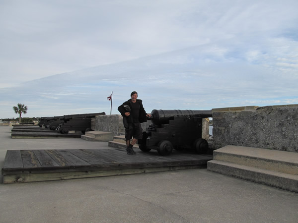 Fort at St, Augustine, FL