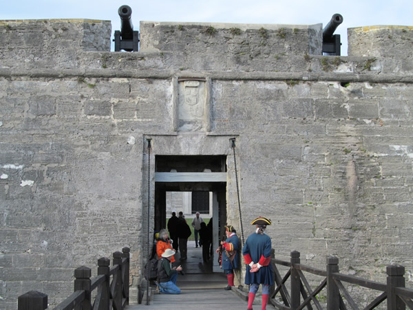 Fort at St, Augustine, FL