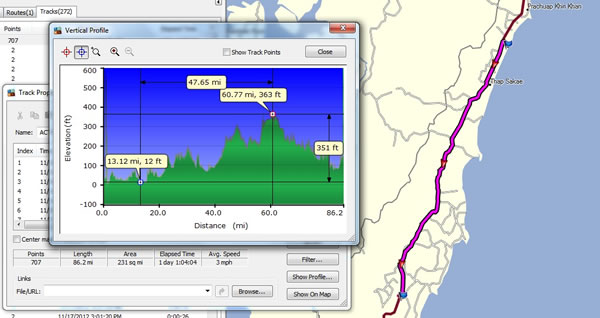 Bike to near Chumphon