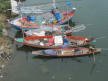Fishing boats in , Thailand