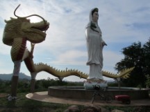 Fountain south of Hua Hin, Thailand