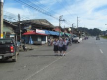 School girls in Thailand