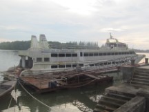 Cruise boat in Krabi, Thailand