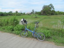 Ted’s bike on the small island near Krabi, Thailand