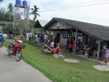 Community center on small island near Krabi, Thailand