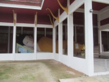 Reclining Budda south of Hat Yai, Thailand
