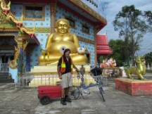 Temple south of Hat Yai, Thailand
