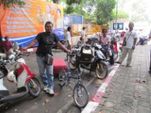 People at the boarder of Thailand/ Malaysia