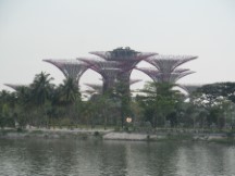 Flower domes at the Gardens by the bay in Singapore