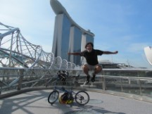 Ted near Helix in Singapore