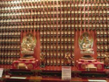 Buda at Chinese temple in Singapore