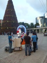 Santa Clause in Guatemala City