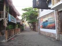Beach town near El Zunzai, El Salvador