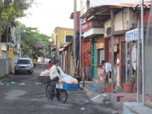 Beach town near El Zunzai, El Salvador