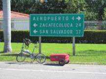 This was the closest Ted came to San Salvador, El Salvador – 37 KM (about 23 miles)