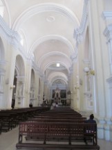 Inside a church in Leon , Nicaragua