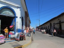 Streets near center of Leon, Nicaragua