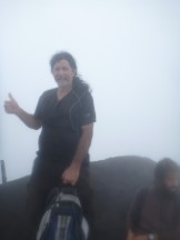 Ted at the top of Volcano Concepcion on Ometepe Island, Nicaragua