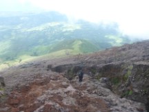 Ted’s guide on the way down from Volcano Concepcion on Ometepe Island, Nicaragua