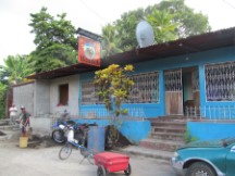 The Hostel Ted stayed in at Moyogalua, Nicaragua.