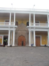 Door near Main Square in Granada, Nicaragua