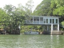 House on one of the small island in Lake Nicaragua near Granada.