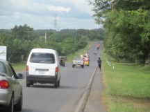Traffic in Nicaragua.