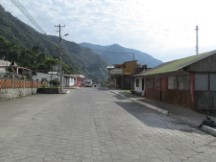 Town between Banos, Ecuador and Puyo, Ecuador, near trail to Pailondel Diablo waterfall