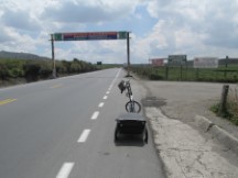 Moving from one providence to another in Ecuador, in this photo Ted was at over 11,000 feet above sea level.