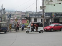 Town between Riobamba, Ecuador and Guayaquil, Ecuador.