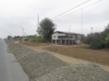 House near road between El Triufo and La Troncal, Ecuador.