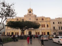 Church probably in Chiclayo, Peru.