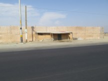 A building made of what looks like straw between Chiclayo, Peru and Pacasmayo, Peru.