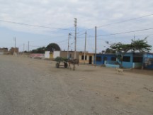 A town between Pacasmayo, Peru and Trujillo, Peru.