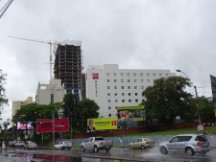 The IBIS hotel where Ted stayed at in Asuncion, Paraguay.
