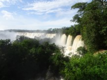 Iguazu falls in Argentina.
