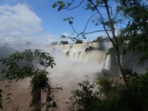Iguazu falls in Argentina.