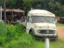 Mercedes truck in Argentina.