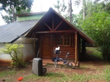 Cabin where Ted stayed near Posada, Argentina.