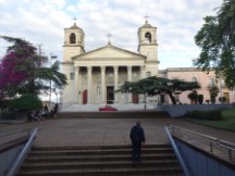 Church in main square of Paysandu, Uruguay.