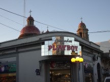 Shop near main square of Mercedes, Uruguay.