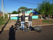 Kids Ted met as he was leaving Mercedes, Uruguay.