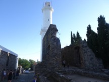 Lighthouse in Colonia, Uruguay.