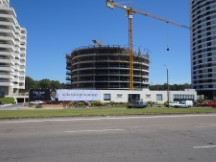 Donald Trump tower being built in Punta del Este, Uruguay.