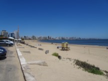 Beach in Punta del Este, Uruguay.
