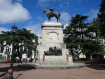 Statue in Montevideo, Uruguay.