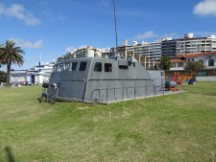 Ted’s bike at Navy Museum in Montevideo, Uruguay.