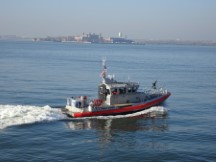 Coast guard at New York City.